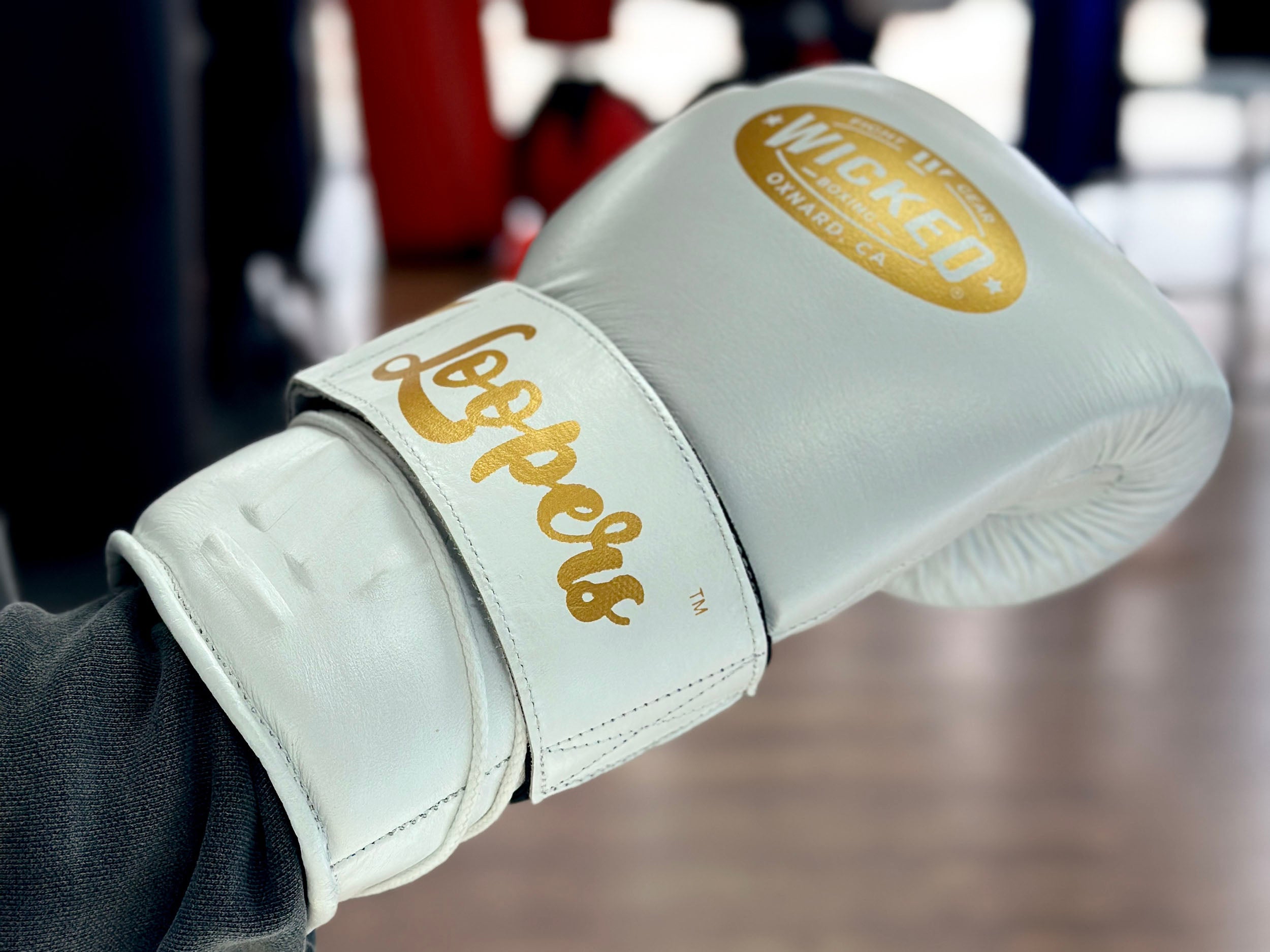 The Ultimate Convenience Velcro Lace Loops for Laced Boxing Gloves