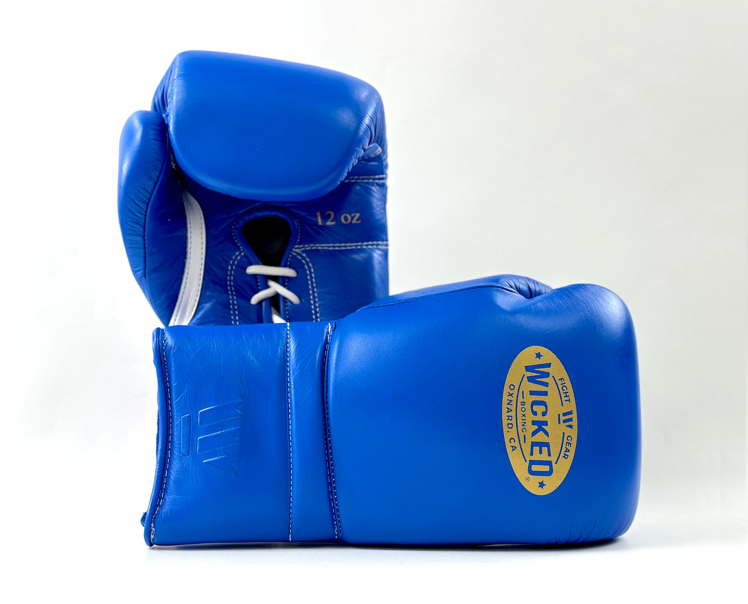 トレーニング用品 GRIT BOXING GLOVE LLIC LEATHER BULE Boxing Gloves Lace-up Windy BGL Blue – Fight Trade Store