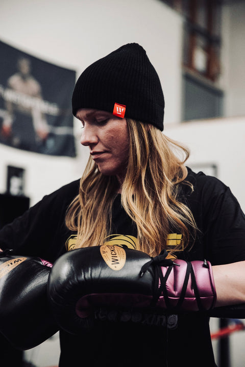 Cuffed Beanie Boxing Beanie Hat Necalli Professional Beanie