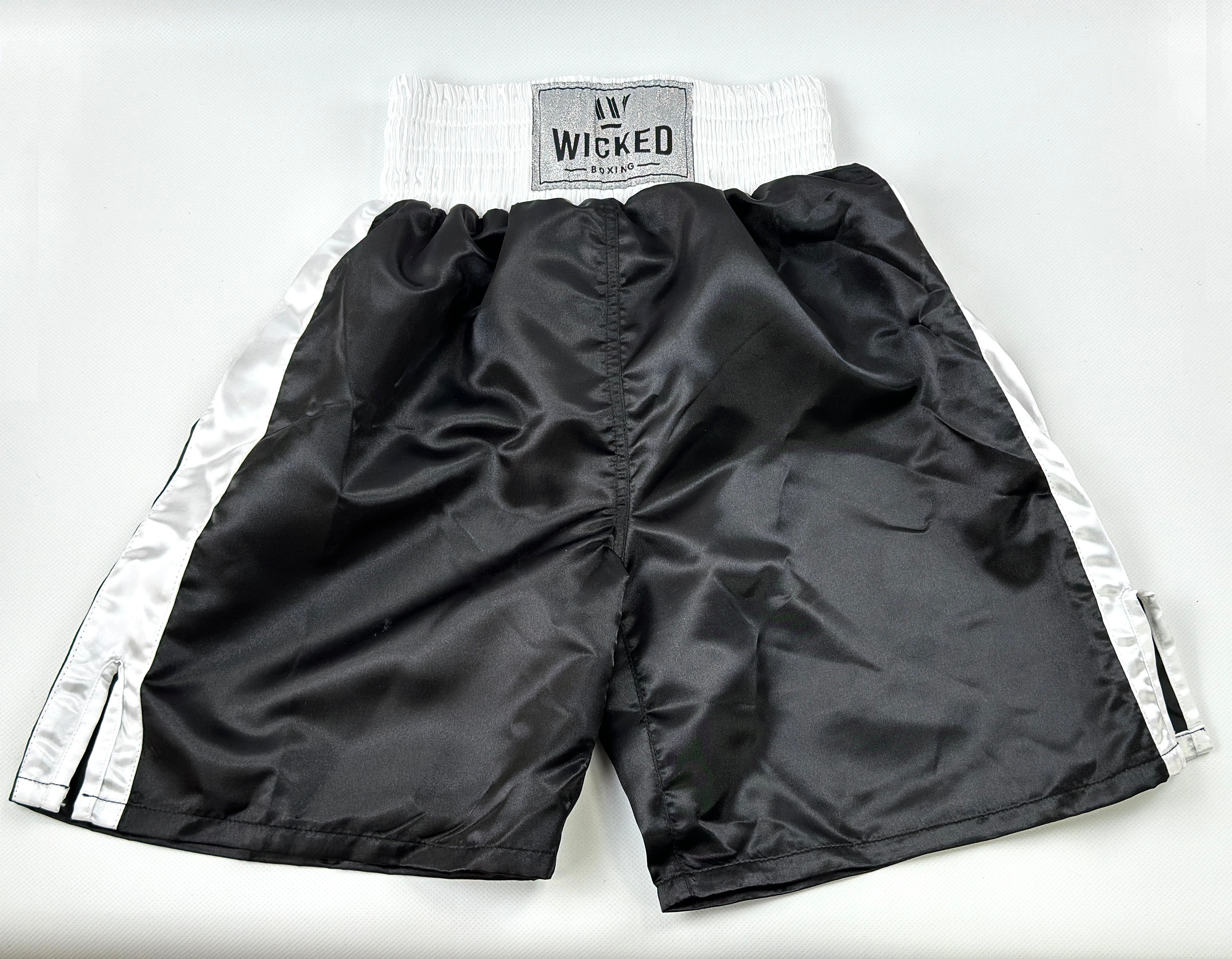 Rowdy Muay-Thai & Kick Boxing Short White - Wicked One Fightshort