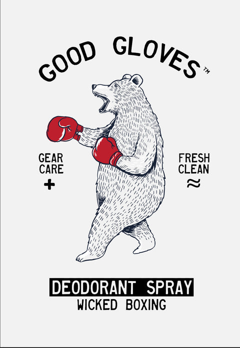 Good Gloves: Deodorant Spray for Intense Workouts 